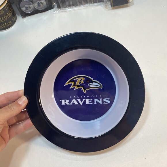 Baltimore Ravens‎ NFL Football Party Supplies Bowl Cups Pom Poms Sticks Picks - Picture 2 of 16
